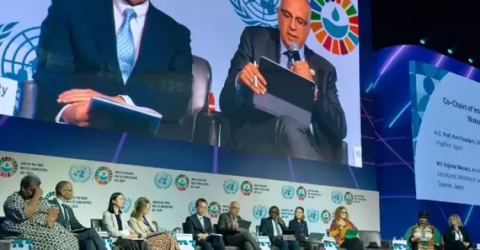 وزير الري: يجب الحفاظ على أنظمة المياه العذبة عالميًا والتى تعرضت للاستنزاف لفترات طويلة