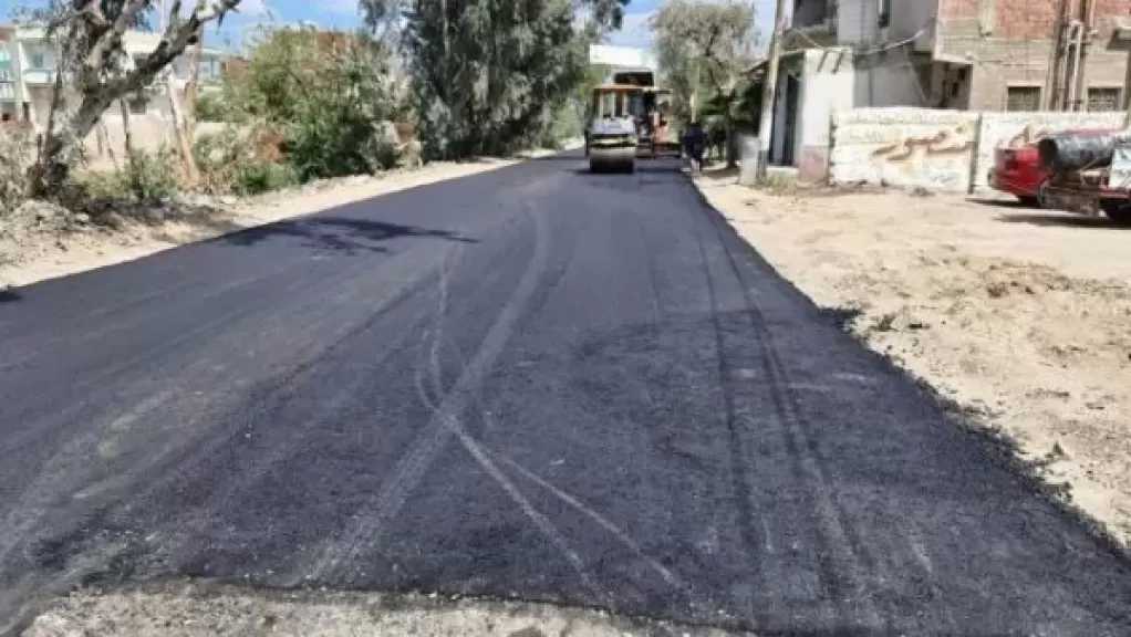 بدء تنفيذ أعمال رصف وتطوير شارع ناهيا ببولاق الدكرور لتحسين الحركة المرورية