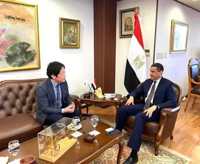 اهتمام مؤسسة NIKKEI اليابانية بجهود التنمية الشاملة في مصر بالمنطقة الاقتصادية لقناة السويس