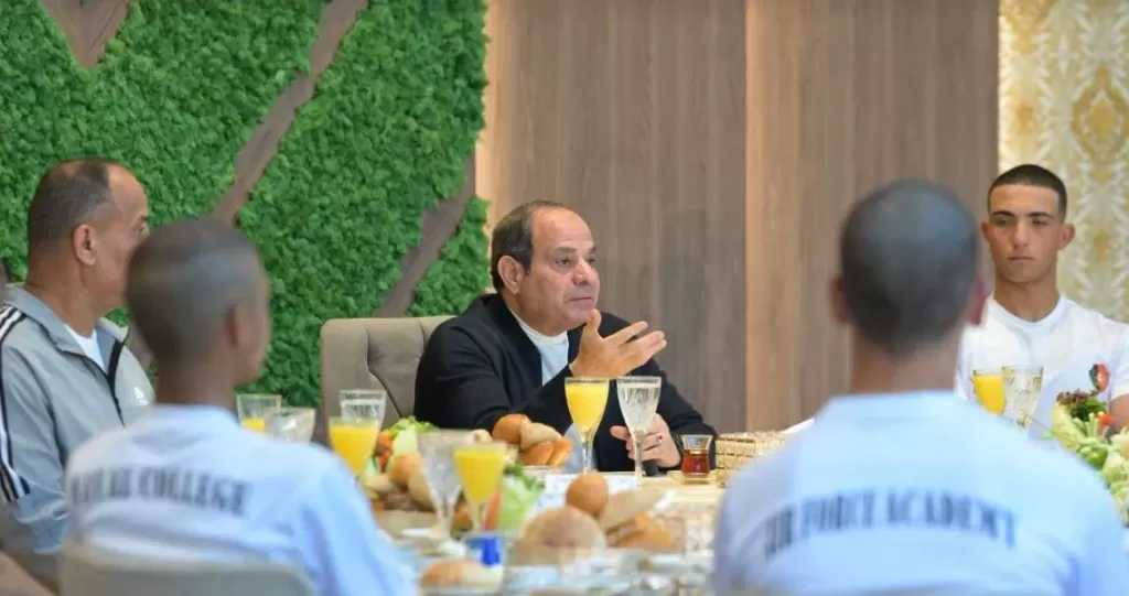 الرئيس السيسي يعلن إضافة 4 كليات جديدة بالأكاديمية العسكرية