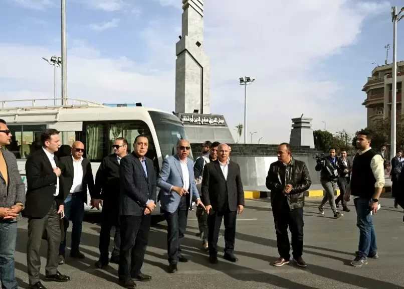 خلال جولته اليوم بالمنيا.. رئيس الوزراء يتفقد أعمال تطوير ميدان الفريق «صفي الدين أبو شناف»