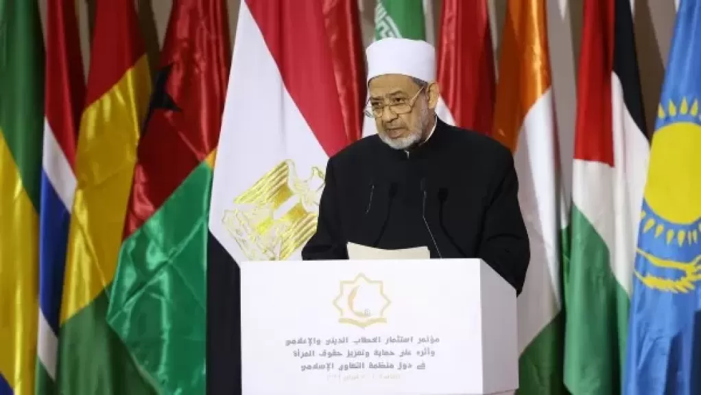 شيخ الأزهر: يجب تعويض الزوجة عن مساهمتها بثروة زوجها في حالة الطلاق أو الوفاة