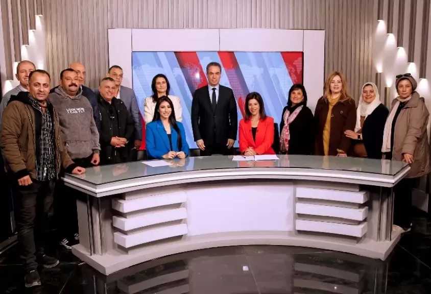 قناة النيل الدولية تدخل مرحلة جديدة.. المسلماني يفتتح استوديو النشرات المطوّر