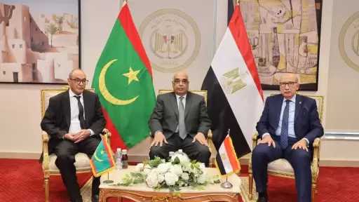 وزير العدل يستقبل رئيس المحكمة العُليا بالجمهورية الإسلامية الموريتانية