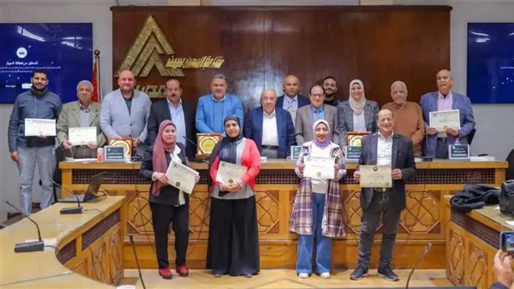 بحضور نقيب المهندسين.. لجنة السلامة والصحة المهنية تُكرم أعضائها وشركة أوراسكوم