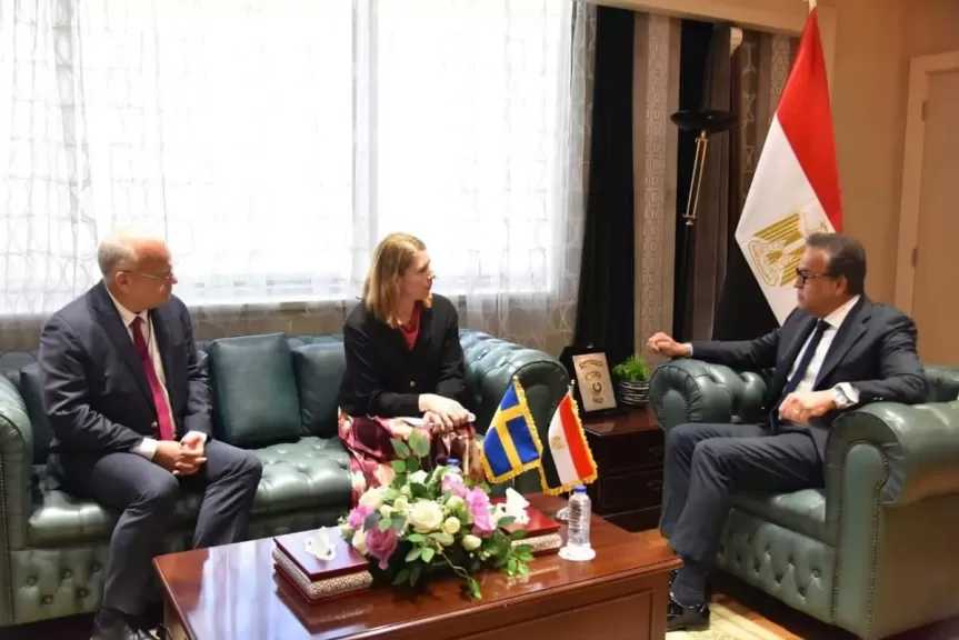 وزير الصحة يبحث مع نظيرته السويدية تعزيز التعاون الثنائي ودعم القطاع الصحي في غزة