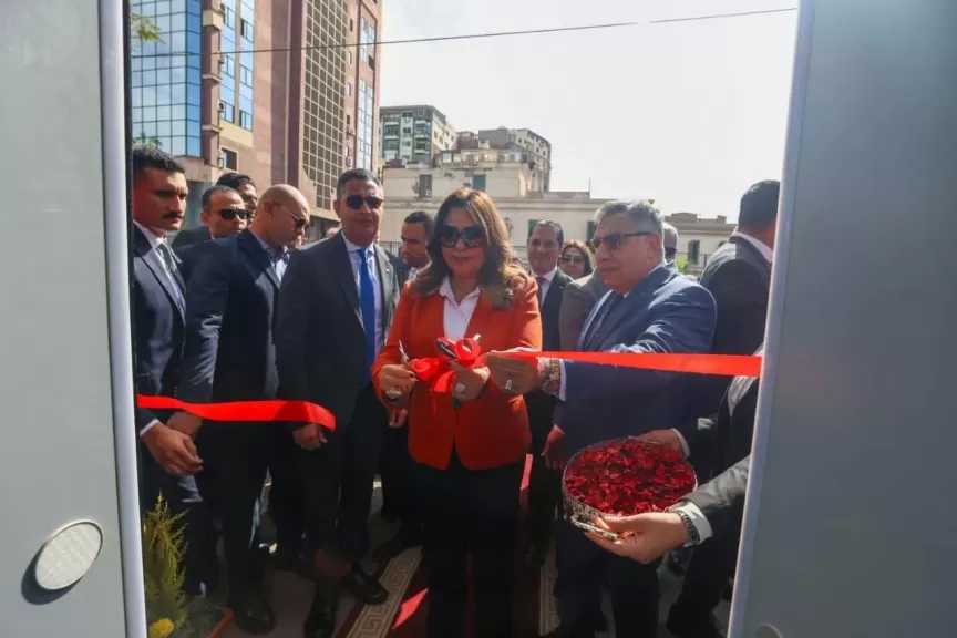وزيرة التنمية المحلية تصل محافظة الدقهلية لافتتاح وتفقد عدد من المشروعات الخدمية | صور