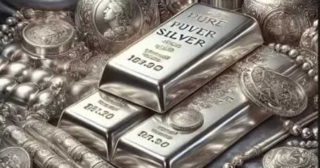 الفضة تهبط 18% فى المعاملات الفورية إلى 72.23 دولار