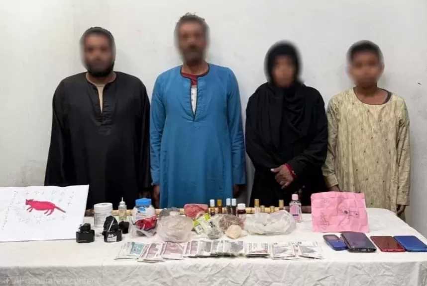القبض على المتهمين بممارسة الدجل والشعوذة في أسوان