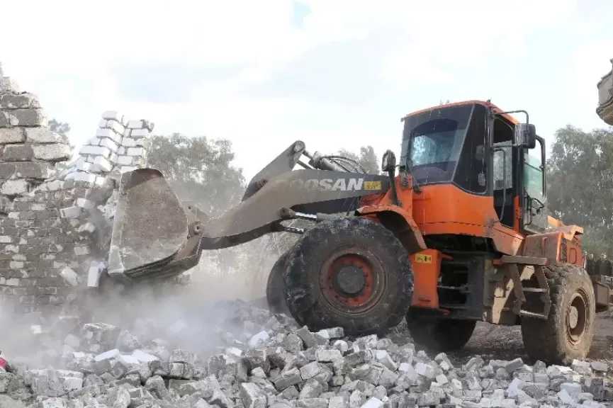 إزالة 1060 تعديًا على أملاك الدولة والأراضي الزراعية في البحيرة