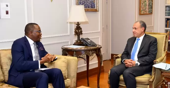 وزير الخارجية يستقبل رئيس لجنة العشرة الافريقية لإصلاح مجلس الأمن