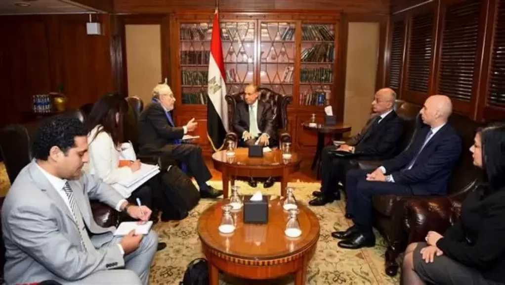 وزير الخارجية يستقبل المقرر الخاص المعني بالحق في المياه في مستهل زيارته إلى مصر