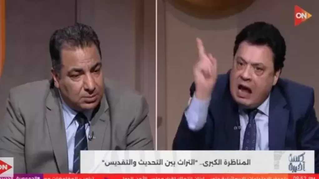 الحجاب مش فرض .. مُشاجرة على الهواء بين ضيفين في مناقشة دينية