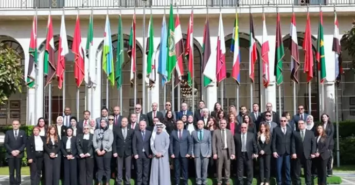 وفدٌ من مستشاري النيابة الإدارية يزور مقر جامعة الدول العربية| صور