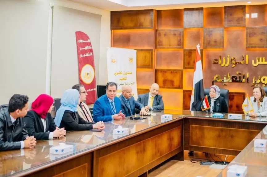 رشا شرف: إشادة المؤسسات الدولية تعكس نجاح نماذج التعليم المبتكر التي نقدمها