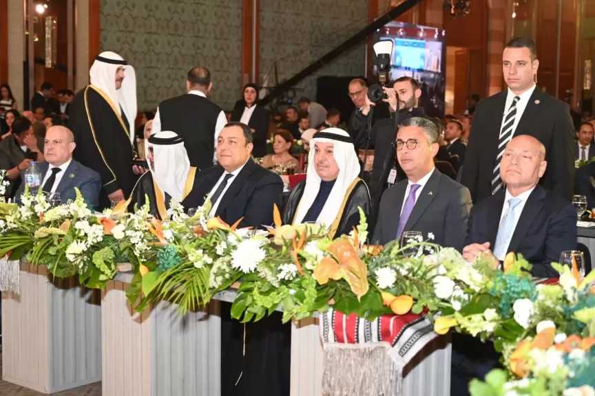 وزير التموين والتجارة الداخلية يشارك في احتفال سفارة الكويت بالعيد الوطني وعيد التحرير