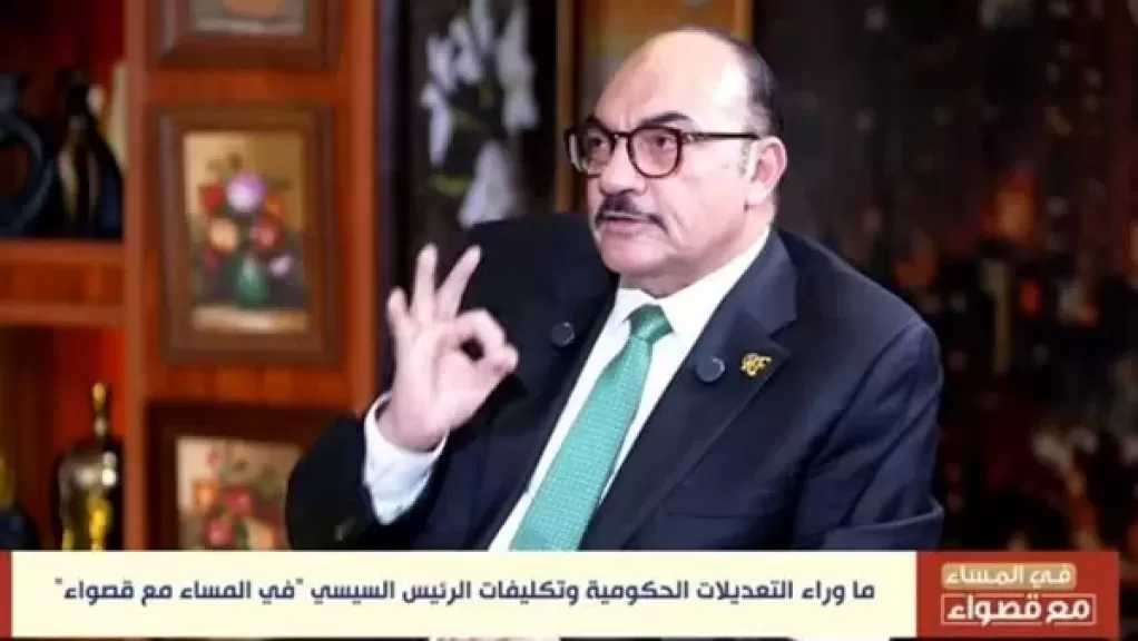 اللواء رضا فرحات: أشعر بوجود إرادة سياسية لإجراء انتخابات المحليات