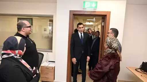 وزير الشباب والرياضة يتفقد قطاعات الوزارة في أول أيام عمله