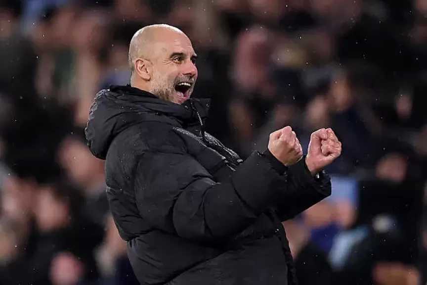 جوارديولا يشيد ببرناردو سيلفا وأوريلي بعد ثلاثية مانشستر سيتي أمام فولهام