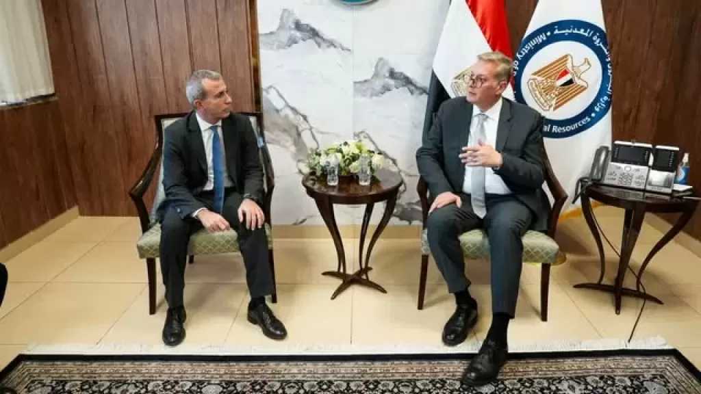 وزير البترول يتابع مع مسئولي ”إيني” الإيطالية خطط زيادة الإنتاج وربط الحقول القبرصية