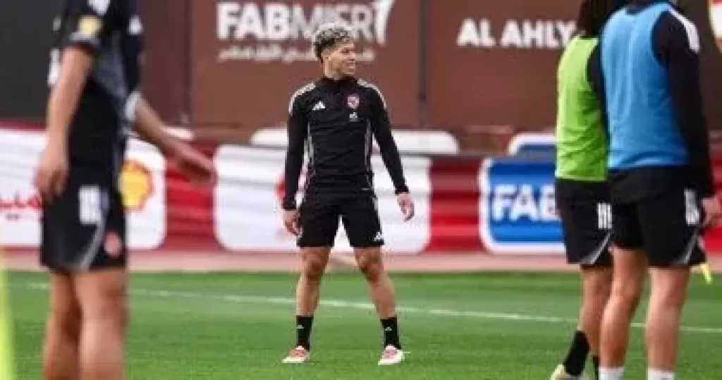 إمام عاشور يشارك فى مران الأهلى الجماعى لأول مرة بعد انتهاء العقوبة