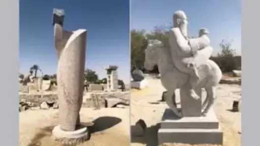 السطوحي: 30 عامًا من الإبداع في سمبوزيوم أسوان.. و13 نحاتًا قاموا بأعمالا عالمية