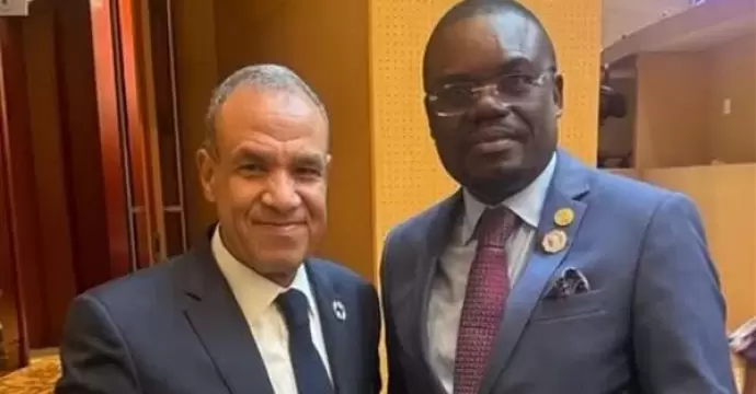 وزير الخارجية يلتقي مدير المركز الأفريقي لمكافحة الأمراض والأوبئة والوقاية منها
