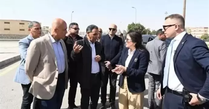 ︎وزيرة الإسكان تتفقد مشروع المحطة الوسيطة للمخلفات بالمنطقة الصناعية الأولى بمدينة العبور