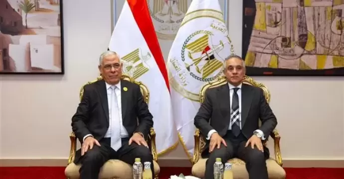 وزير العدل يستقبل النائب العام لتهنئته بتولي مهام منصبه