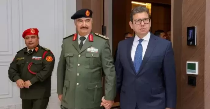 رئيس المخابرات العامة يلتقي المشير خليفة حفتر وينقل له تحيات الرئيس السيسي