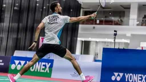 أدهم حاتم يتوج بذهبية بطولة أفريقيا للريشة الطائرة