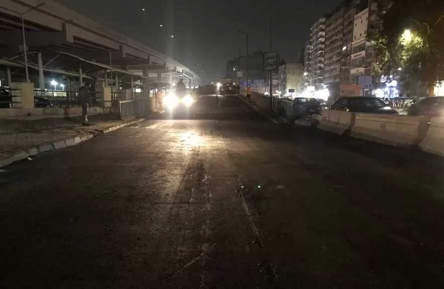 ​محافظ الجيزة يتابع أعمال تطوير مطلع كوبري أرض اللواء بالعجوزة