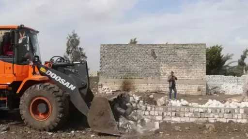 تنفيذ 16 قرار إزالة في الحامول بكفر الشيخ