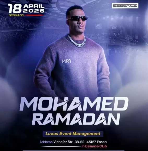 18 أبريل المقبل.. محمد رمضان يحيي حفلا غنائيا في ألمانيا
