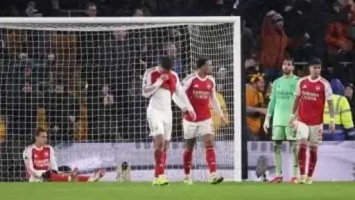 ‎أرسنال يتعثر أمام وولفرهامبتون بتعادل 2-2 فى الدورى الإنجليزى