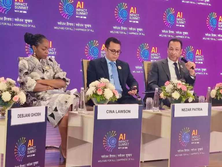 وزير الاتصالات يشارك في جلسة وزارية رفيعة المستوى ضمن فعاليات AI Impact Summit 2026 بالهند
