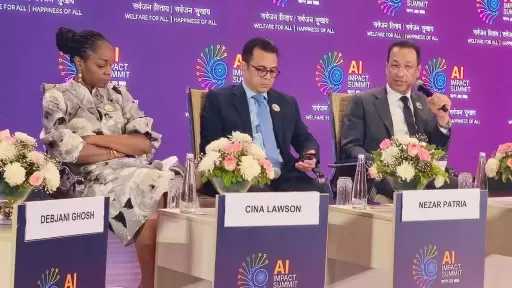 وزير الاتصالات يشارك في جلسة وزارية رفيعة المستوى ضمن فعاليات AI Impact Summit 2026 بالهند