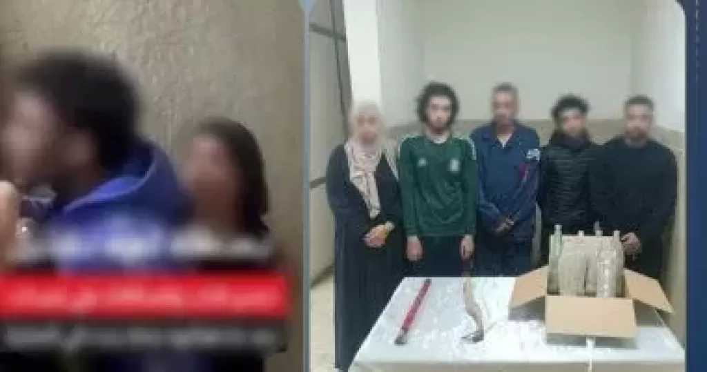 معركة الزجاجات الفارغة بأوسيم.. فيديو خناقة الحجارة يقود الأمن لضبط المتهمين