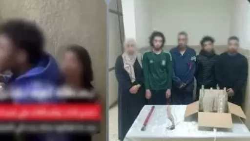 معركة الزجاجات الفارغة بأوسيم.. فيديو خناقة الحجارة يقود الأمن لضبط المتهمين