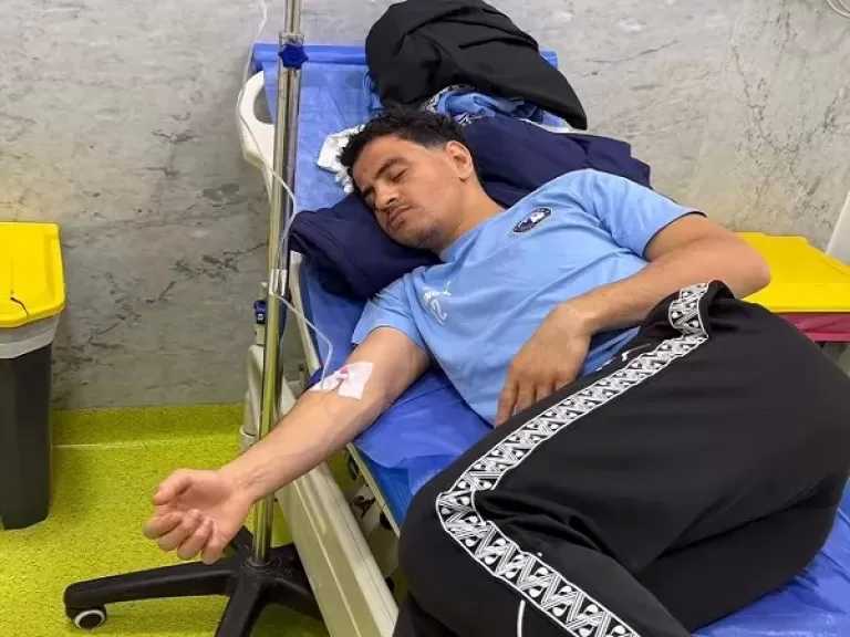 بيراميدز يكشف تطورات الحالة الصحية لأحمد توفيق