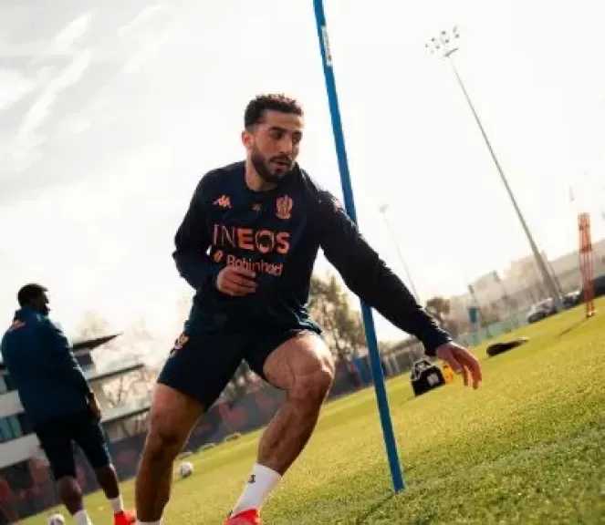 مباراة ودية تجهز محمد عبد المنعم للعودة الرسمية مع نيس