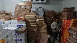 ضبط 13 طن دجاج وكبدة وأسماك غير صالحة للاستهلاك الآدمي في حملة بنبروه