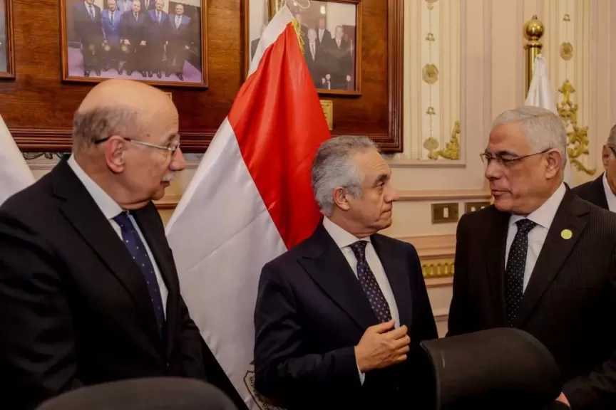 وزير العدل يشهد توقيع بروتوكول لإطلاق منظومة إلكترونية مؤمنة لتداول الطعون بالنقض في الجنايات والجنح