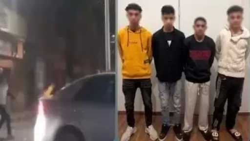 نهاية هزار الموت فى طنطا.. سقوط 4 شباب روعوا قائدى السيارات بزجاجات المياه