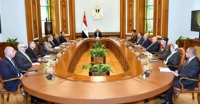 الرئيس السيسي يجتمع مع مجلس أمناء الأكاديمية الوطنية لتدريب وتأهيل الشباب