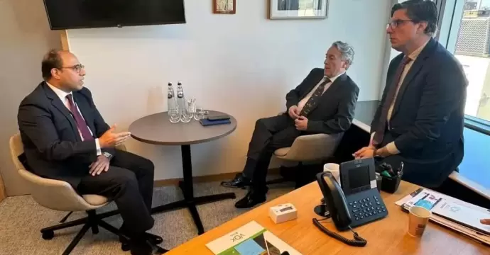 سفير مصر يلتقي مع أعضاء البرلمان الأوروبي من مجموعة وطنيون من أجل أوروبا