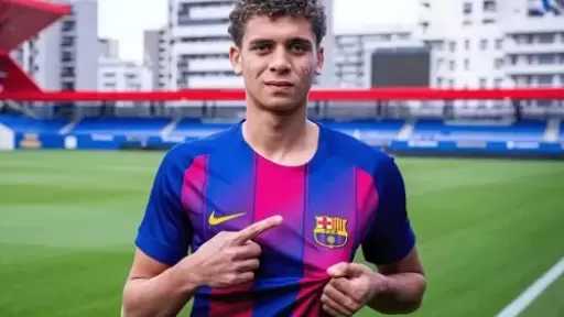 سبورت: حمزة عبد الكريم يحصل على تصريح العمل في برشلونة خلال أيام