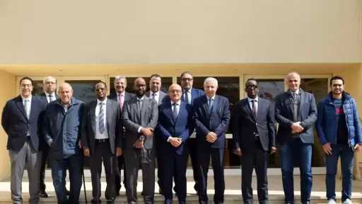 الدكتور صلاح مصيلحي يستقبل وفدًا صوماليًا رفيع المستوى على هامش زيارة الوفد للشركة المصرية للصيد