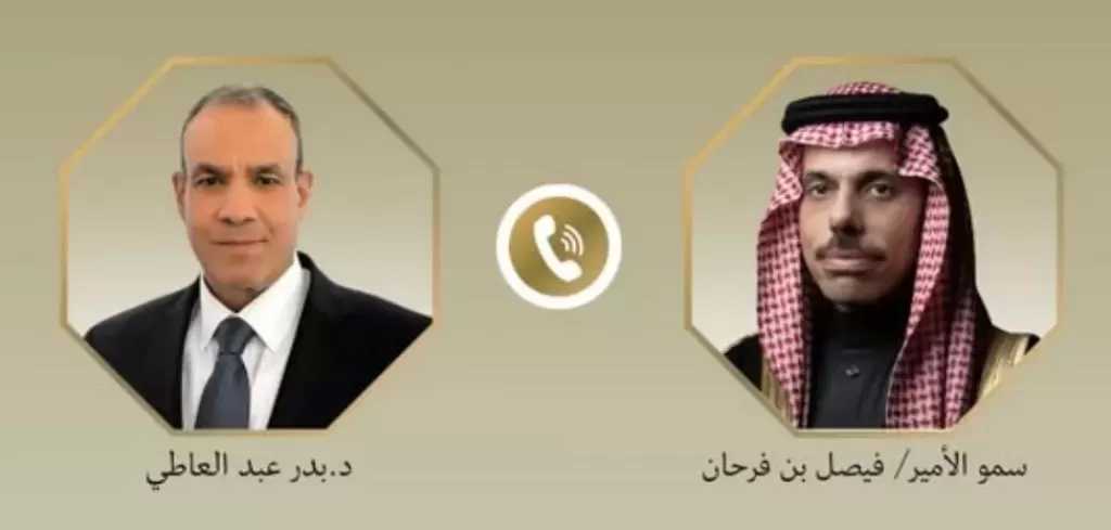 وزير الخارجية يبحث مع نظيره السعودي الأوضاع في غزة والقرن الإفريقي