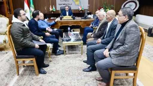 محافظ المنوفية يبحث إنشاء مبنى توسعات جديد بمستشفى بركة السبع المركزي بالمشاركة المجتمعية